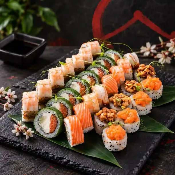 Inside the Sushi Yamazaki Bar and Grill kitchen - Freshly prepared Japanese for online ordering.