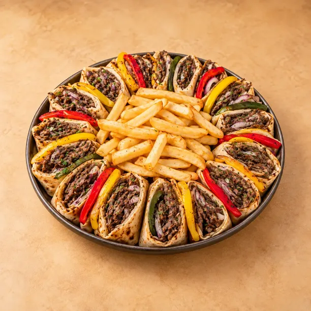 Authentic Mediterranean dishes from the top-rated Palms Market kitchen in Coon Rapids.