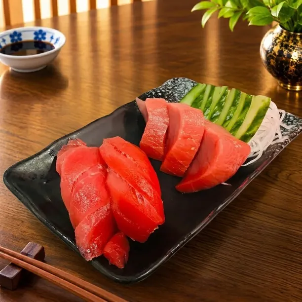 Signature Japanese,Sushi delicacies handcrafted by Kazoku Japanese Restaurant expert chefs.