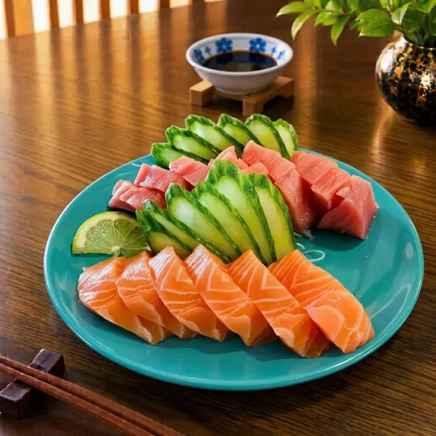 Plated Japanese,Sushi food - Trusted local Japanese,Sushi dining at Kazoku Japanese Restaurant.