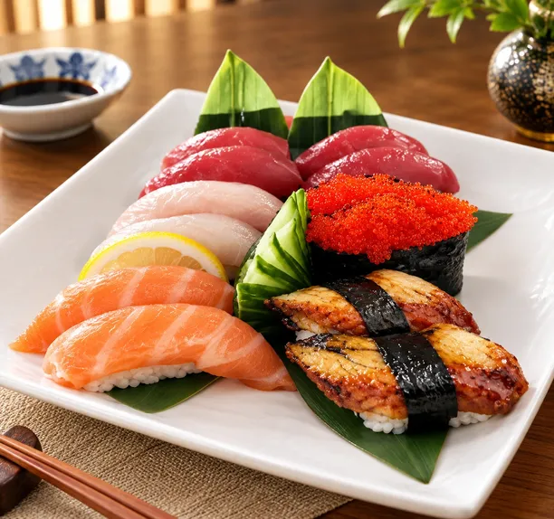 Japanese,Sushi favorites prepared for easy online ordering and pickup.