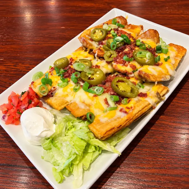 Close-up of popular Steak favorites for Austin takeaway and online orders.