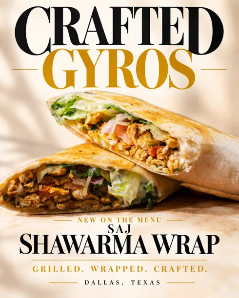 Inside the Crafted Gyros kitchen - Freshly prepared Greek,Mediterranean,Middle Eastern for online ordering.