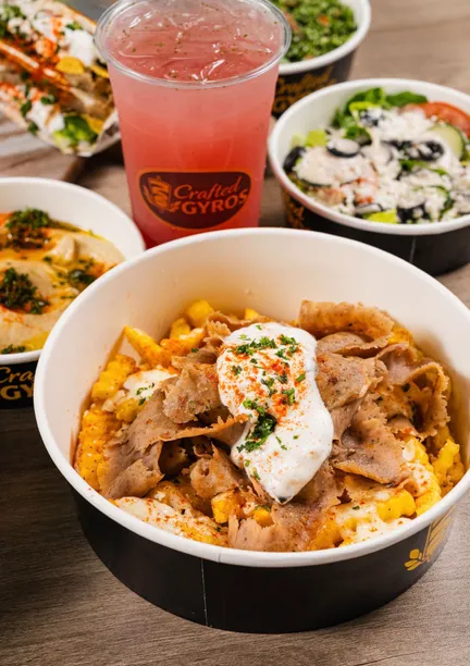 Traditional Greek,Mediterranean,Middle Eastern recipes - Best-selling Greek,Mediterranean,Middle Eastern meals at Crafted Gyros Dallas.