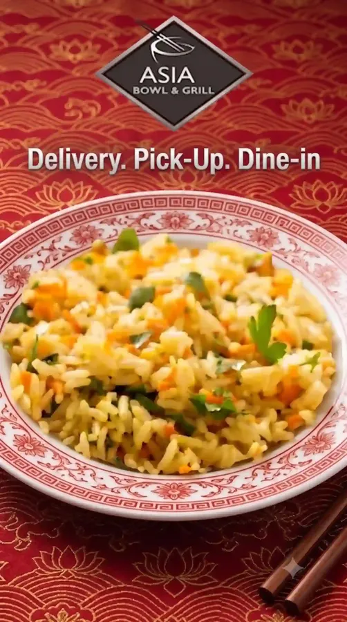Asia Bowl and Grill - Mobile Promotional Banner