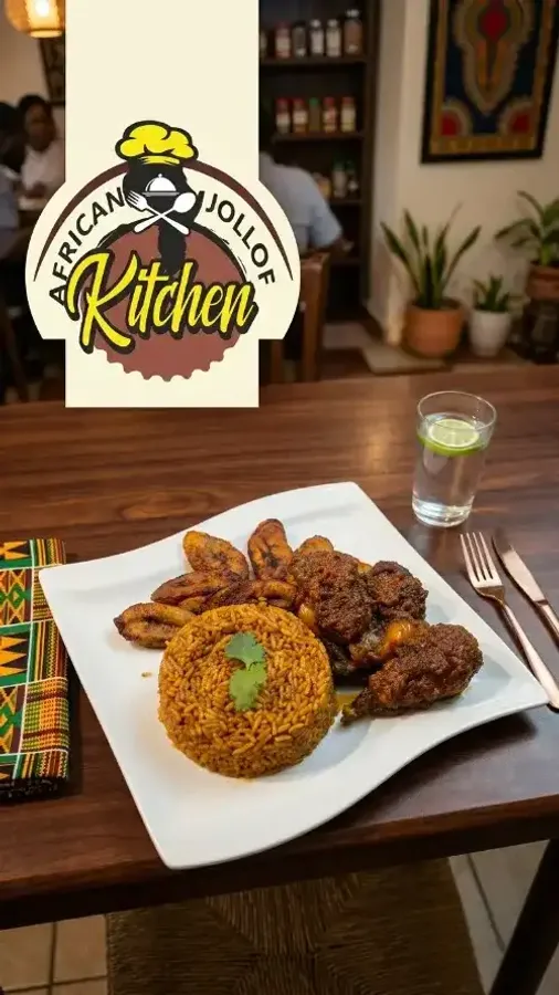 African Jollof Kitchen - Mobile Promotional Banner