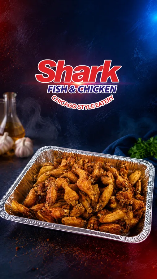 Shark Fish & Chicken - Mobile Promotional Banner