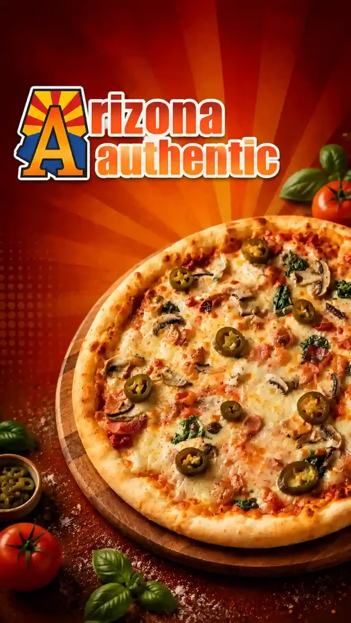 Arizona Authentic Pizza - Demo - Mobile Promotional Banner