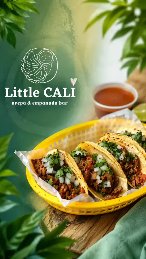 Little Cali Empanada and Arepa Bar - Demo - Mobile Promotional Banner