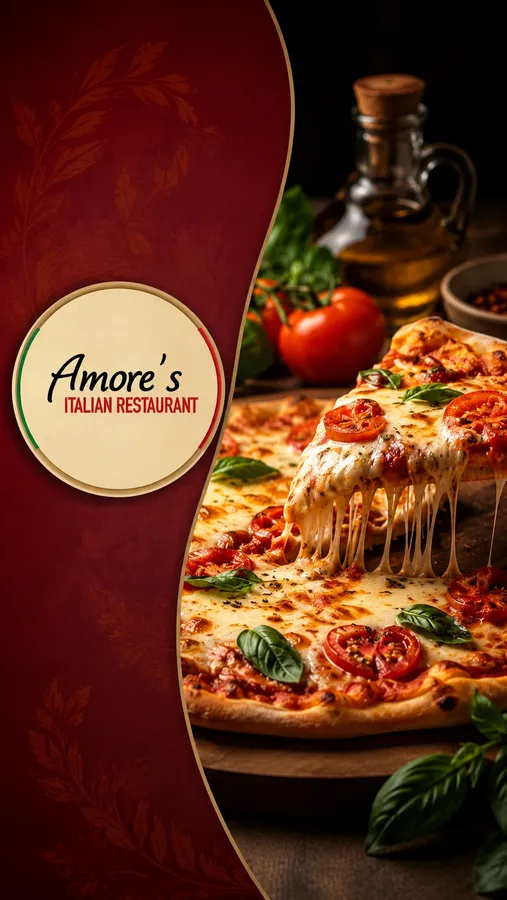 Amores Italian Restaurant - Mobile Promotional Banner