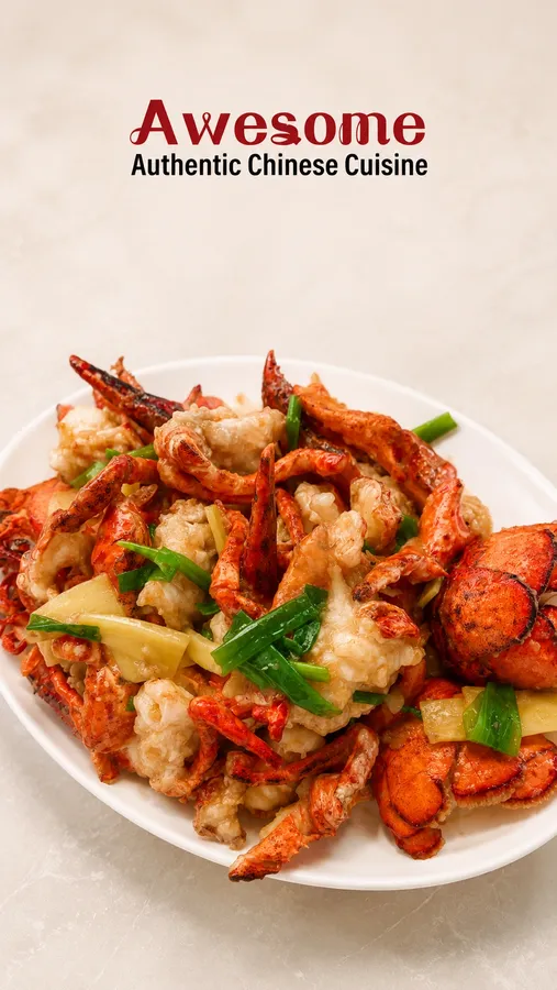 Awesome Chinese Cuisine - Mobile Promotional Banner