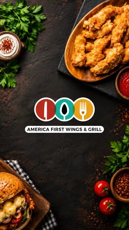 America First Wings & Grill - Demo - Mobile Promotional Banner