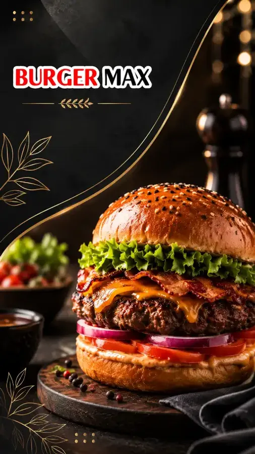 Burger Max & Wings - Demo - Mobile Promotional Banner