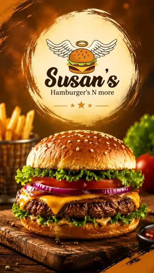 Susan's Burgers & More - Demo - Mobile Promotional Banner