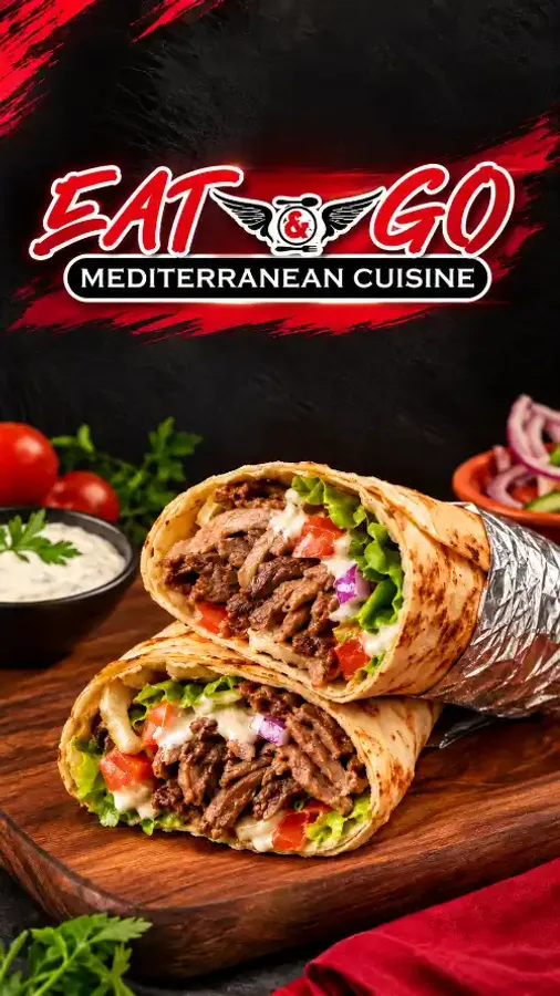 Eat & Go Mediterranean Cuisine - Demo - Mobile Promotional Banner