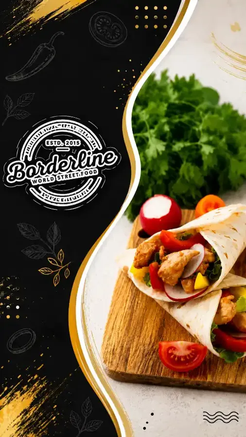 Borderline Restaurant - Mobile Promotional Banner