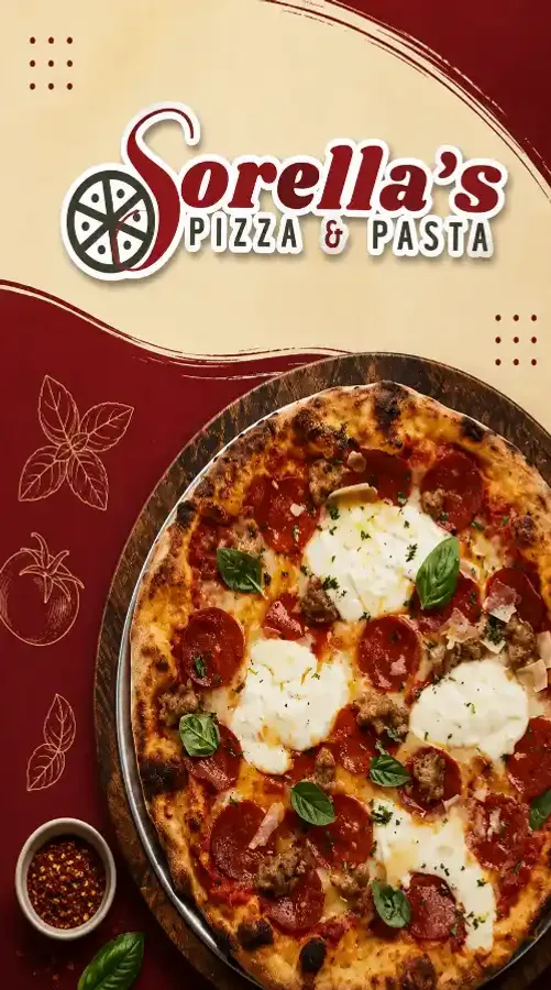 Sorella's Pizza & Pasta - Mobile Promotional Banner