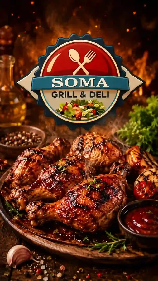 Soma Grill and Deli - Demo - Mobile Promotional Banner