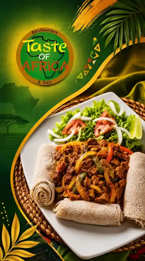 Taste of Africa - Demo - Mobile Promotional Banner