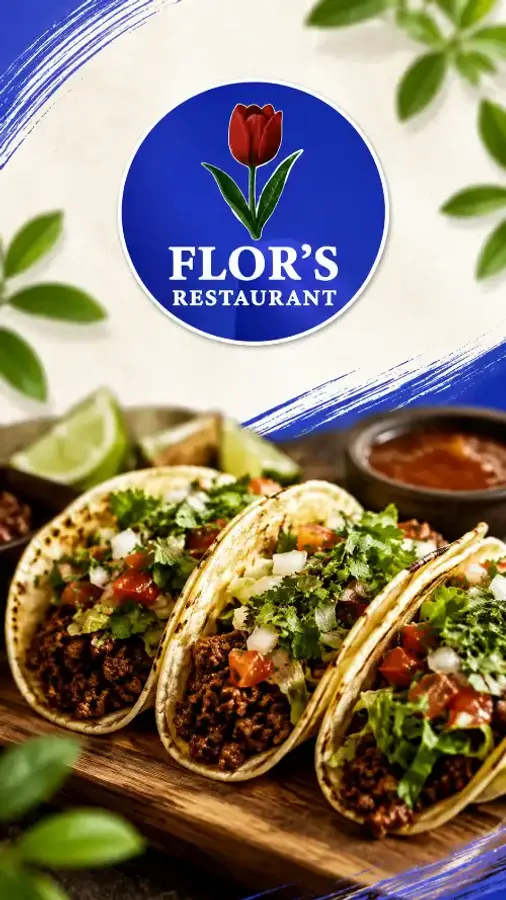 Flores Restaurant - Mobile Promotional Banner