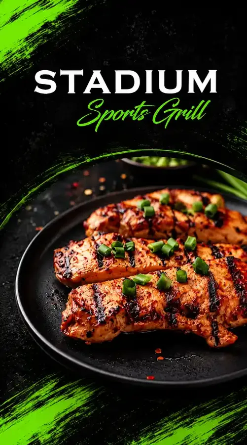 Stadium Sports Grill - Trial - Mobile Promotional Banner