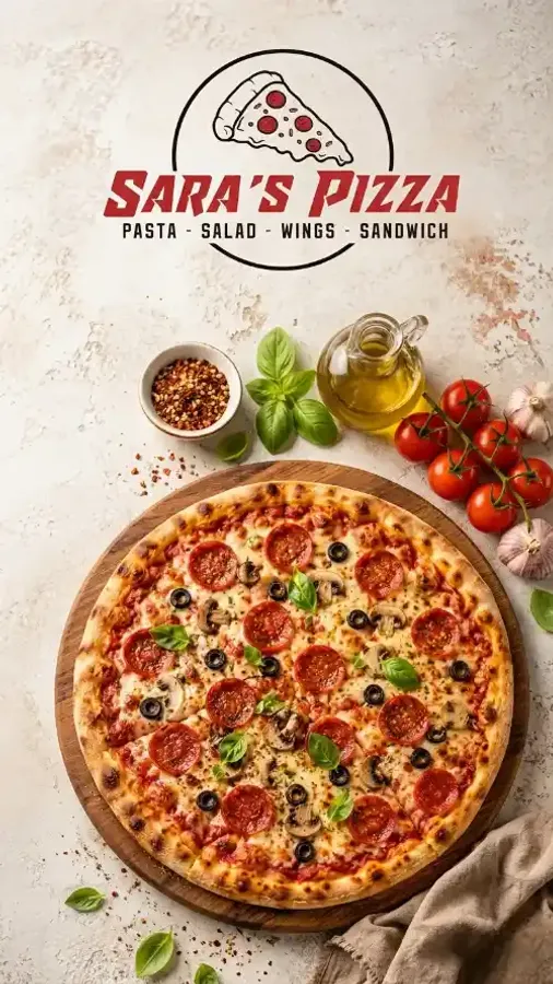 Sara Pizza - Mobile Promotional Banner