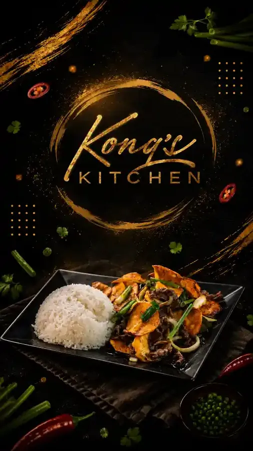 Kong's Kitchen - Mobile Promotional Banner
