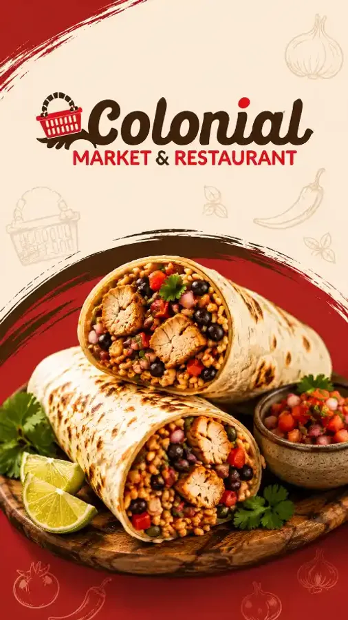Colonial Market and Restaurant - Demo - Mobile Promotional Banner