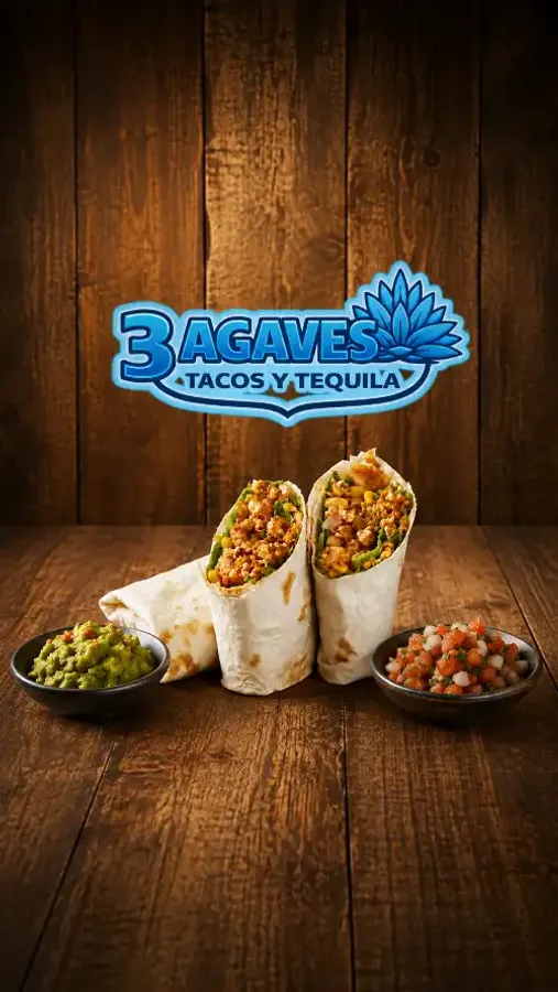 3 Agaves Mexican Restaurant - Mobile Promotional Banner