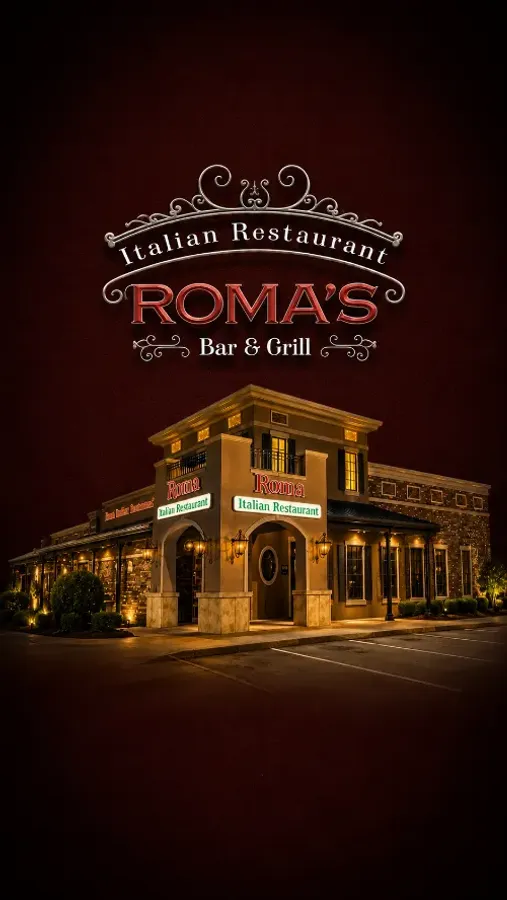 Roma Italian Restaurant - Mobile Promotional Banner