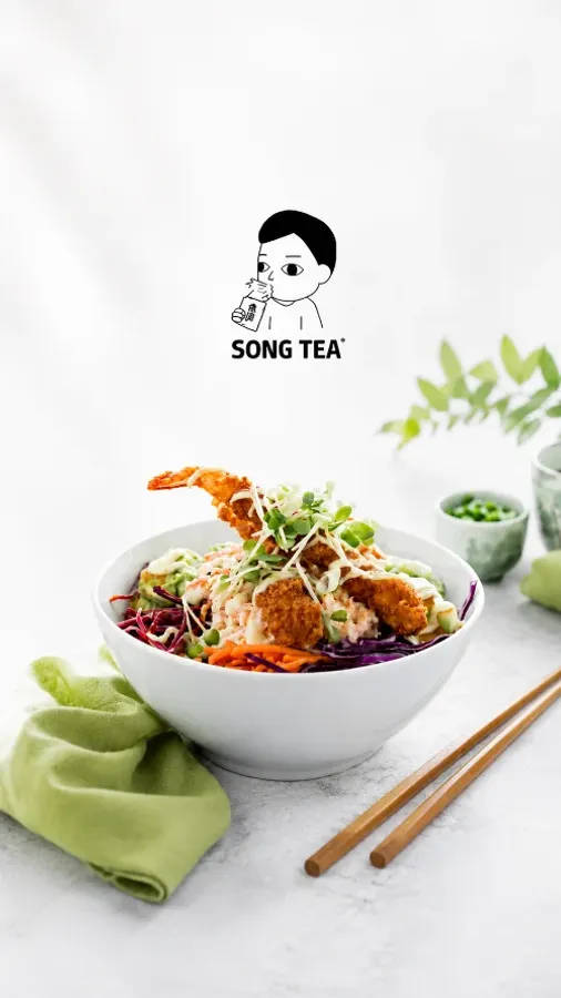 Song Tea and Poke - Mobile Promotional Banner
