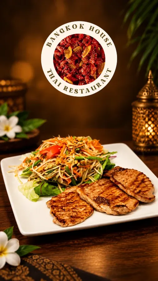 Bangkok House Thai Restaurant - Mobile Promotional Banner