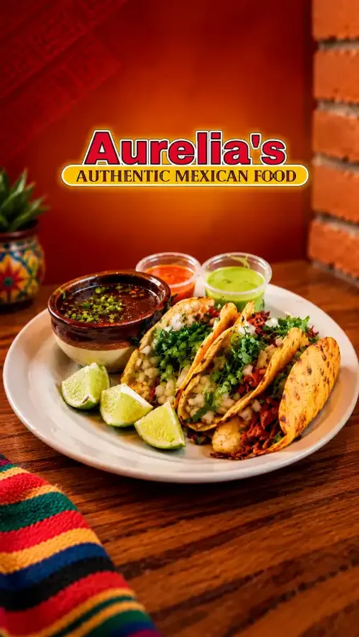 Aurelia's Authentic Mexican Food - Demo - Mobile Promotional Banner