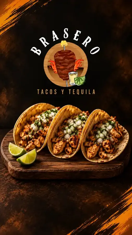 Brasero Tacos Y Tequila - Demo - Mobile Promotional Banner