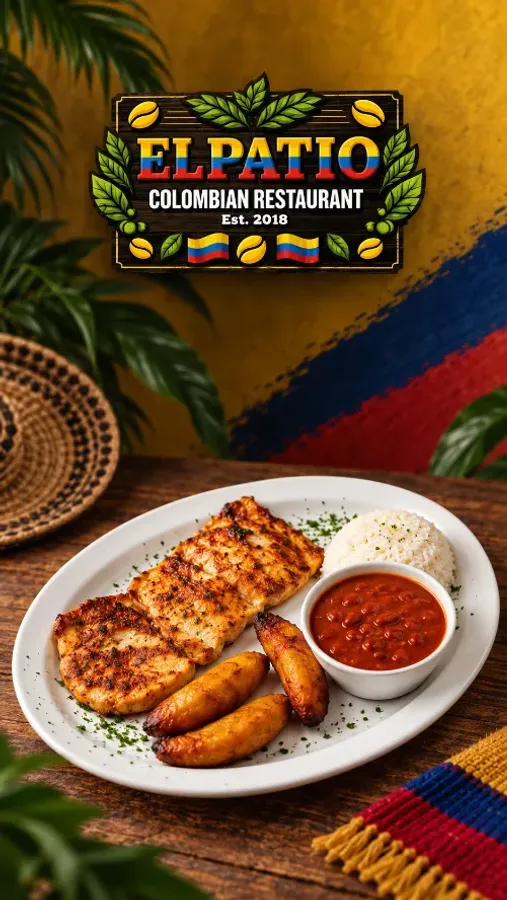 El Patio Colombian Restaurant - Mobile Promotional Banner