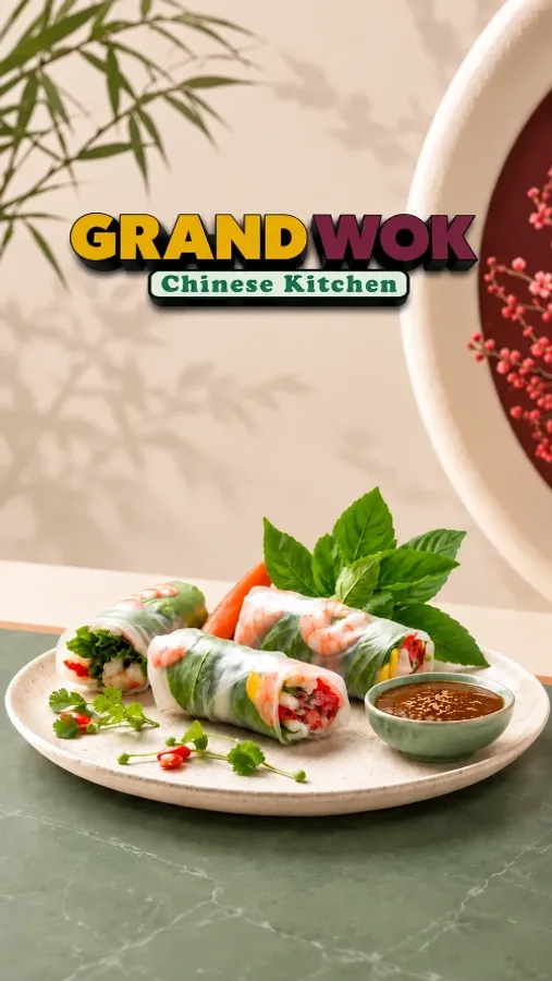 Grand Wok - Mobile Promotional Banner