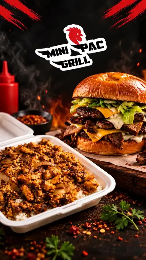 Mini Pac Grill - Demo - Mobile Promotional Banner