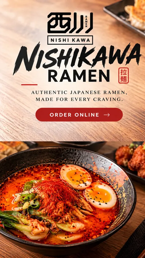 Nishikawa Ramen - Demo - Mobile Promotional Banner