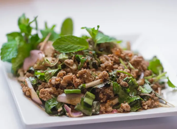 Warm dining atmosphere at Salween Thai