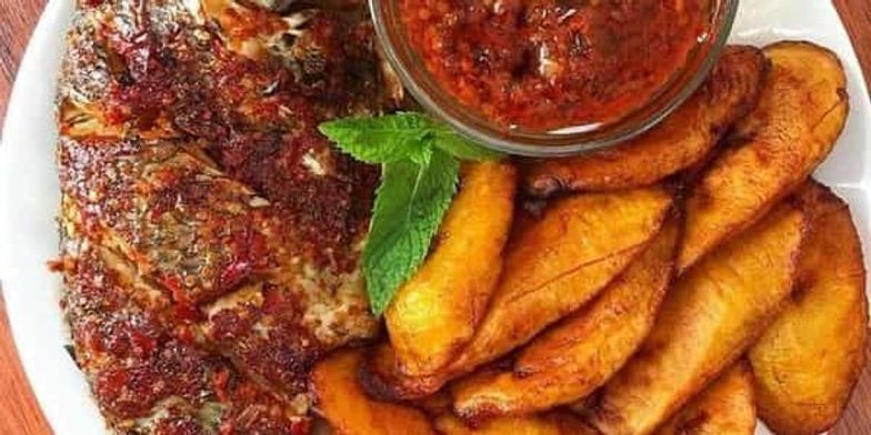 Warm dining atmosphere at Oviq African Market and Foods