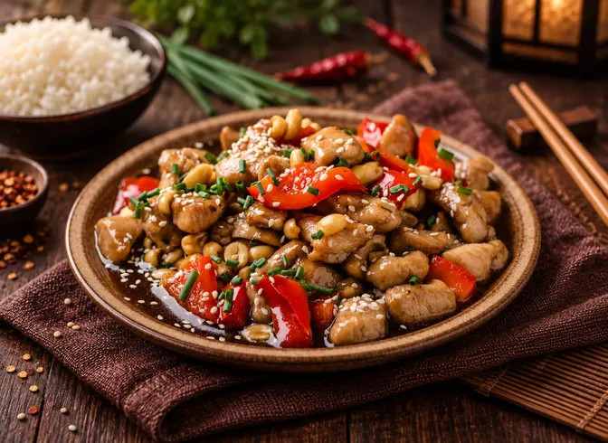 Warm dining atmosphere at Happy Bowl
