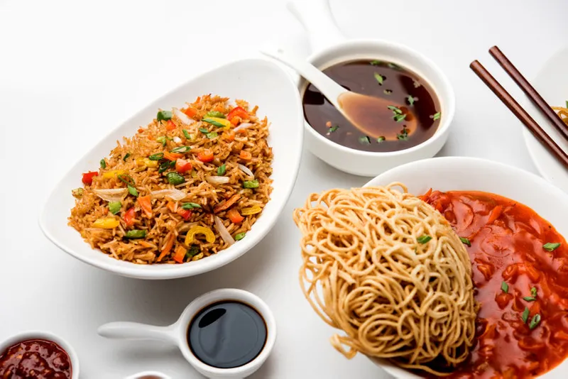 Fried Rice And Noodles