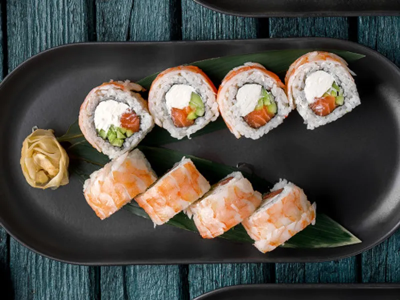 Sushi River's Special Roll