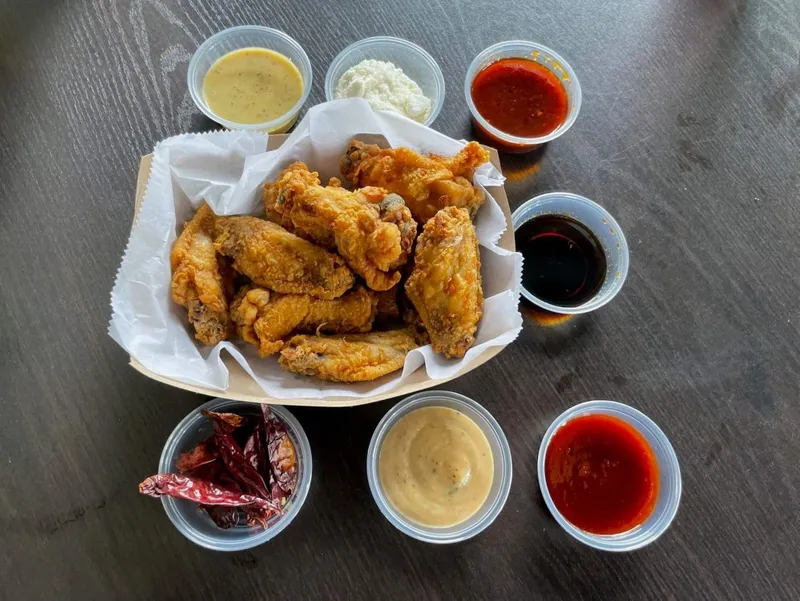 Fried Chicken Wings And Boneless