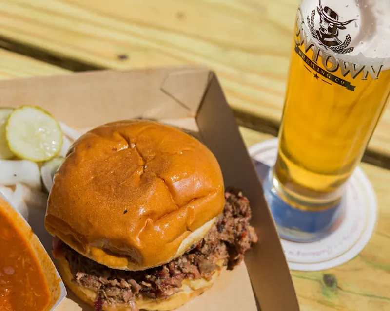 Sandwich, Burger and Tacos