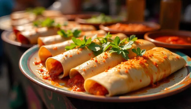 Enchiladas Verdes & Chimichangas