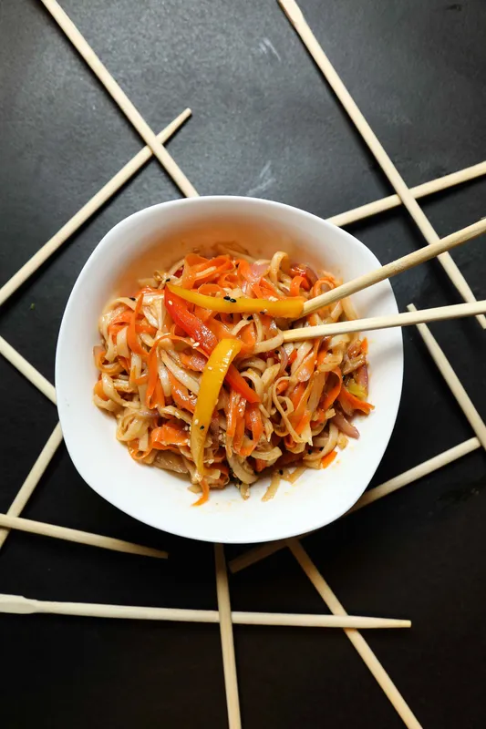 Grilled Gold Noodles