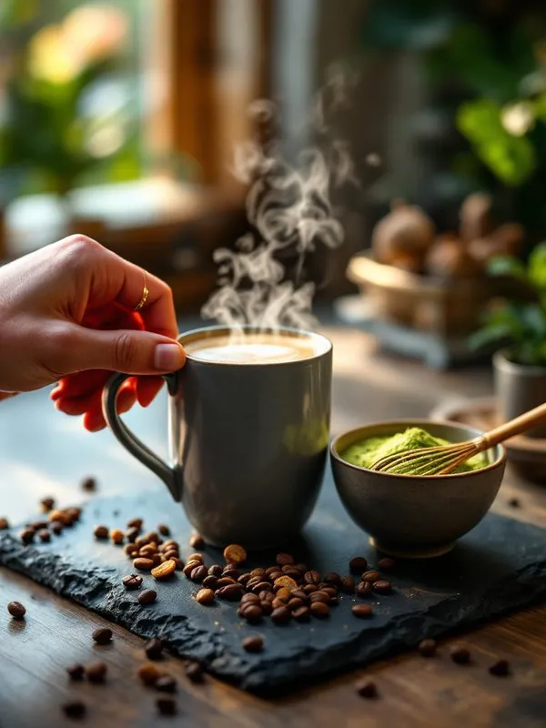 Mushroom Coffee & Matcha