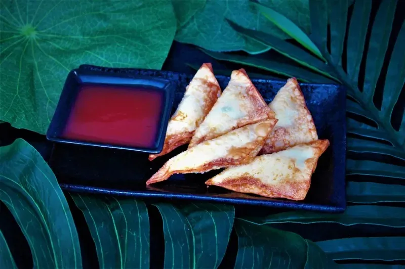 4. Cheese Wontons