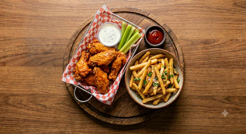 Wings And Fries